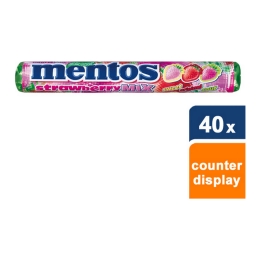 Mentos - Erdbeer-Mix - 40 Rollen