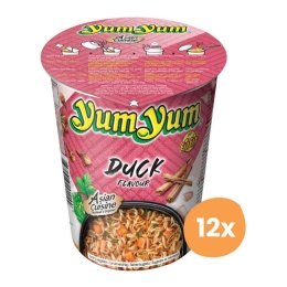 Yum Yum | Ente Nudeln Becher | 12 x 70 g