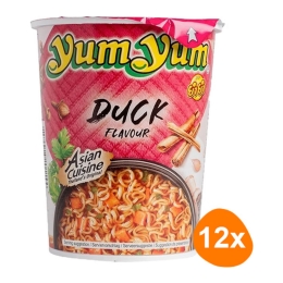 Yum Yum - Instant Nudeln Ente - 12 Becher