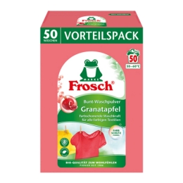 Frosch - Waschpulver Color Granatapfel (50 Waschladungen) - 3,3kg