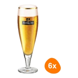 Hertog Jan - Bierglas 250ml - 6 stück