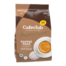 Caféclub - Supercreme Kaffeepads Dark Roast - 56 pads