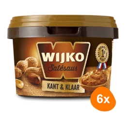Wijko - Erdnusssauce (Servierfertig) - 6x 520g