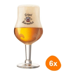 Karmeliet – Bierglas Tripel 330ml – 6 Stück
