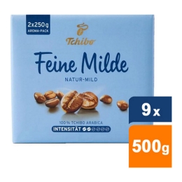 Tchibo - Feine Milde Gemahlener kaffee - 9x 500g (2x 250g)