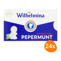 Fortuin - Wilhelmina Pfefferminze Vegan - 24x 100g