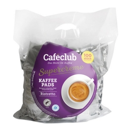 Caféclub - Supercreme Kaffeepads Ristretto - 100 Pads