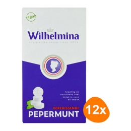 Fortuin - Wilhelmina Pfefferminze Vegan - 12x 100g