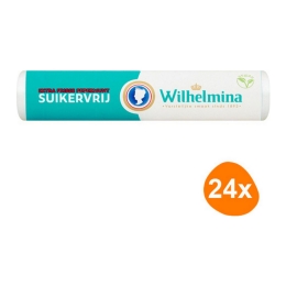 Fortuin - Wilhelmina Pfefferminze Zuckerfrei Vegan - 24 Rollen