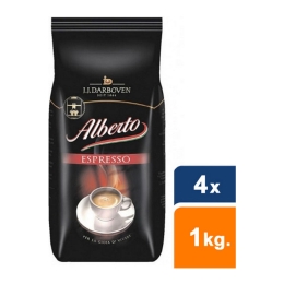 Alberto - Espresso Bohnen - 4x 1kg