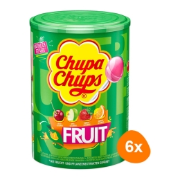 Chupa Chups - Lutscher Fruit - 6x 100er