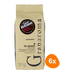Caffè Vergnano 1882 - Gran aroma Bohnen - 6x 1kg