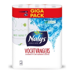 Nalys - Küchenrolle Extra Saugfähige - 12 Rolle