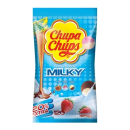 Chupa Chups - Lutscher Milky - (Nachfüllbeutel) - 120er