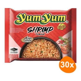 Yum Yum - Instant Nudeln Garnelen- 30 stück