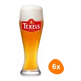 Texels - Skuumkoppe Bierglas 500ml - 6 Stück