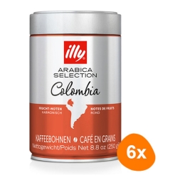Illy - Arabica Selection Kolumbien Bohnen - 6x 250g