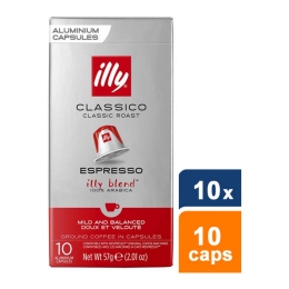 Illy - Classico Espresso Kaffeekapseln - 10x 10 Kapseln