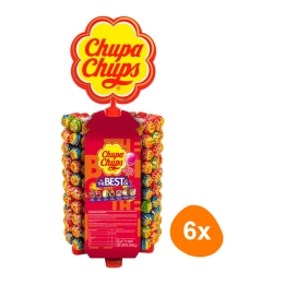 Chupa Chups - Lutscher The Best Of (Thekendisplay) - 6x 200er