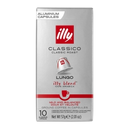 Illy - Classico Lungo Kaffeekapseln - 10 Kapseln
