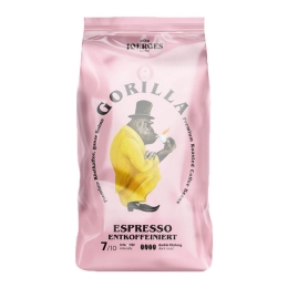 Gorilla - Espresso Entkoffeiniert Bohnen - 1kg