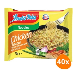 Indomie - Instant Noodles Chicken - 40 Stück