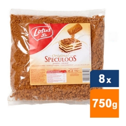 Lotus - Gemahlen Speculoos (Biscoff) Kekse - 8x 750g