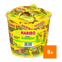 Haribo - Kinder Schnuller - 6x 100 Minibeutel