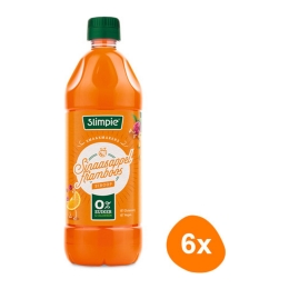 Slimpie - Orange Himbeere Limonaden-Sirup - 6x 650ml