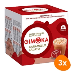Gimoka - Caramello Salato - 3x 16 Kapseln