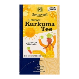 Sonnentor - Goldener Kurkuma Tee bio - 18 Teebeutel