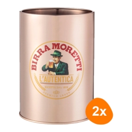 Birra Moretti - Bierklingen-Becher - 2 Stück