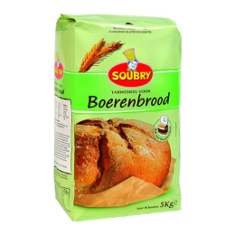 Soubry – Weizenmehl für Bauernbrot – 5 kg