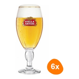 Stella Artois - Chalice Bierglas 250ml - 6 Stück