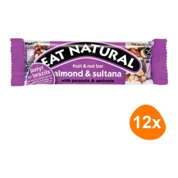 Eat Natural - Fruit & Nut Almond & Sultana - 12 Riegel