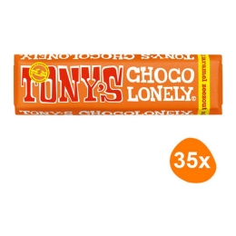Tony's Chocolonely - Vollmilchschokolade Karamell Meersalz - 35x 47g