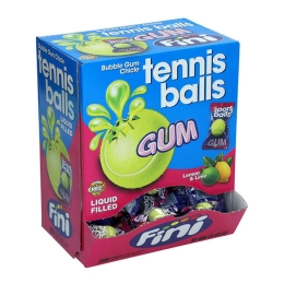 Fini - Tennis Balls Bubble Gum - 200er