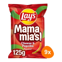 Lay's - Mama Mia's - 9x 125g