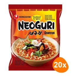 Nongshim - Instant Nudeln Neoguri Seafood & Spicy - 20 Stück