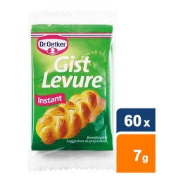 Dr. Oetker - Hefe - 20x 3 Päckchen