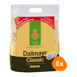 Dallmayr - Classic Megabeutel - 8x 100 pads