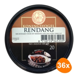 Koningsvogel - Rendang - 36x 100g