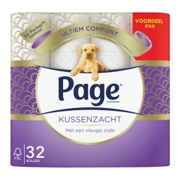 Page - Toilettenpapier Kissen weich - 32 Rolle
