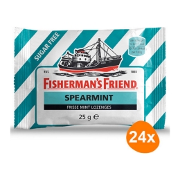 Fisherman's Friend - Spearmint Ohne Zucker - 24er