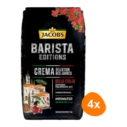 Jacobs - Barista Editions Selektion des Jahres Crema Bella Italia Bohnen - 4x 1kg