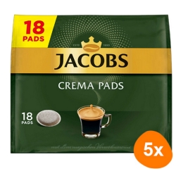 Jacobs - Crema Klassisch - 5x 18 pads