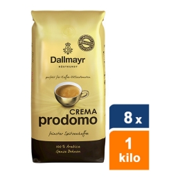 Dallmayr - Crema Prodomo Bohnen - 8x 1 kg