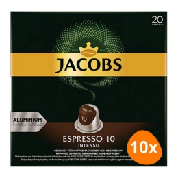 Jacobs - Espresso Intenso - 10x 20 Kapseln