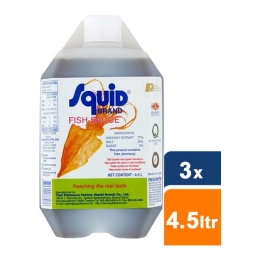 Squid - Fischsauce - 3x 4500ml