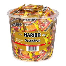 Haribo - Goldbären - 100 Minibeutel
